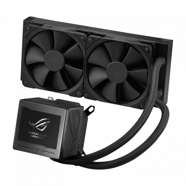 Охладител за процесор ASUS ROG RYUJIN III 240, 3.5" Full Color LCD Display, Noctua NF-F12 IndustrialPPC Fans