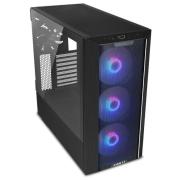 Кутия Lian-Li LANCOOL III RGB Mid-Tower, Tempered Glass, Черна