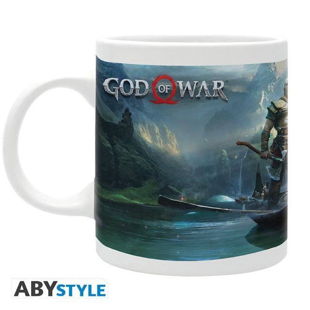 Чаша ABYSTYLE GOD OF WAR, Key Art, Порцелан, Многоцветна