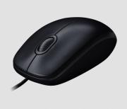 Жична оптична мишка LOGITECH M100, Черен, USB