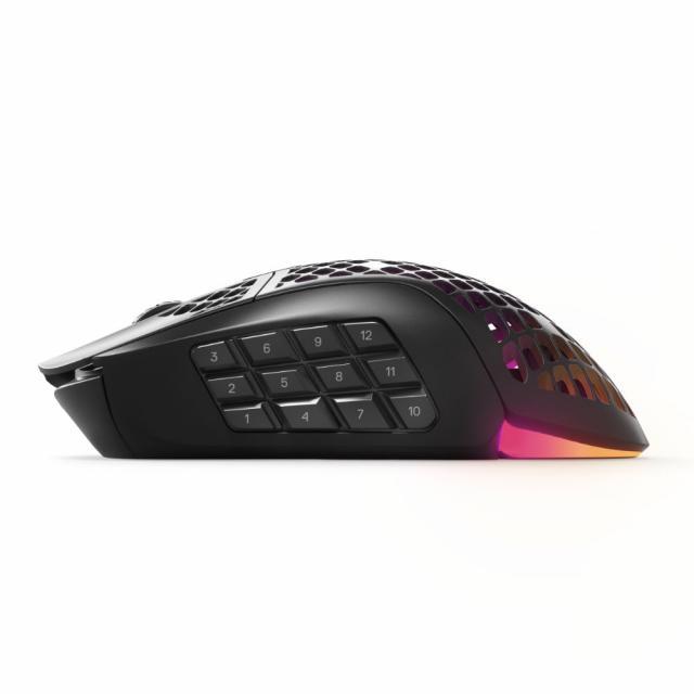 Геймърска мишка SteelSeries Aerox 9 Wireless Black, Оптична, Безжична, USB