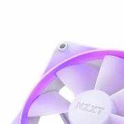 Комплект вентилатори NZXT F140 RGB White 2 броя и NZXT RGB контролер