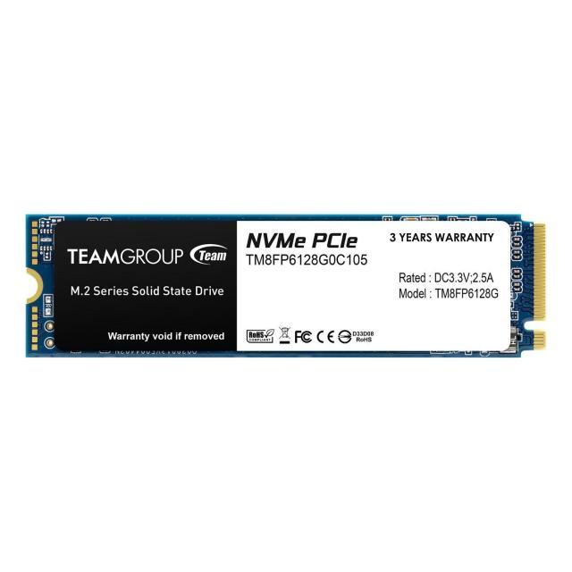 SSD Team Group MP33, M.2 2280 128GB PCI-e 3.0 x4 NVMe