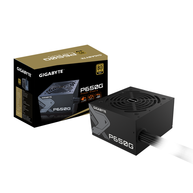 Захранващ блок Gigabyte P650G, 650W, 80+ Gold