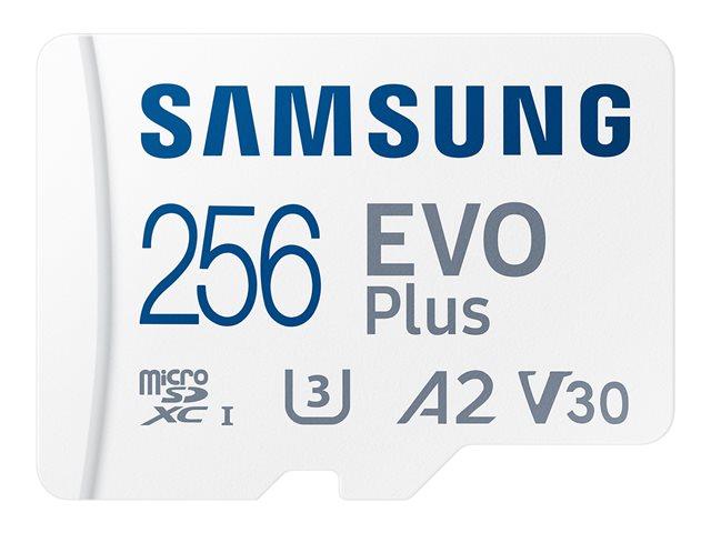 SAMSUNG microSD EVO PLUS 256GB 2024 incl. SD Adapter