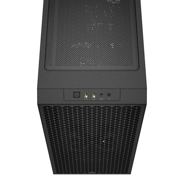 Кутия Corsair 3000D Airflow Mid Tower, Tempered Glass, Черна