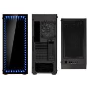 Кутия Kolink Void Rift RGB TG, Midi-Tower, Black Window, ATX, Черна