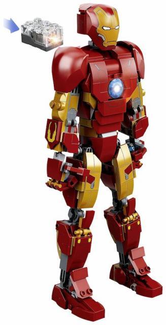 LEGO Super Heroes - Marvel Iron Man Figure - 76206