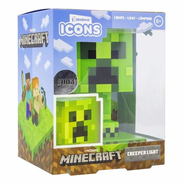 Лампа Paladone Minecraft Creeper Icon Lamp BDP