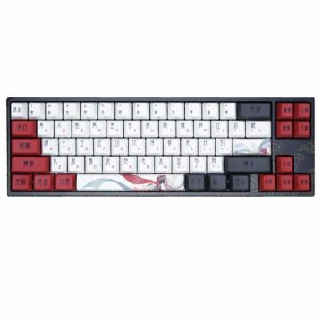 Геймърскa механична клавиатура Ducky x Varmilo Miya Beijing Opera 65%, Cherry MX Blue