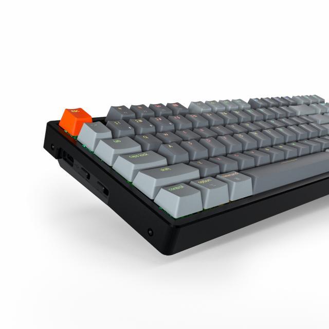 Геймърска Механична клавиатура Keychron K8 Aluminum Hot-Swappable TKL Gateron Red Switch RGB LED ABS