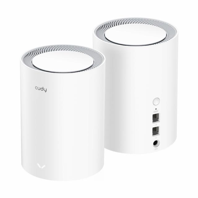 Безжична Mesh система Cudy AX1800, 2 - Pack, 2.4/5 GHz, 574 - 1201 Mbps