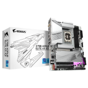 Дънна платка GIGABYTE Z790 AORUS ELITE AX ICE LGA 1700, PCIe 5.0, ATX, Wi-Fi 6E, RGB Fusion, DDR5