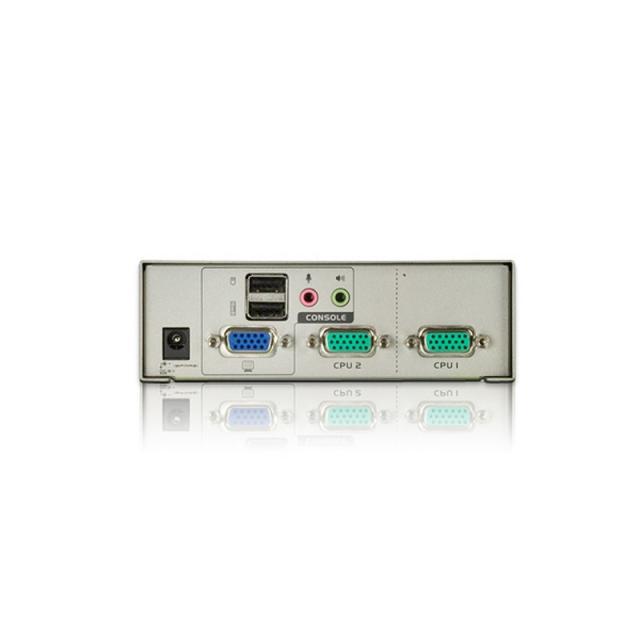 KVMP превключвател, ATEN CS72U, 2-портов, USB, VGA, Audio