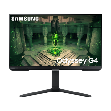 Монитор SAMSUNG 27BG400 27"Odyssey G4, 1920x1080, IPS 240Hz, 1 ms, 400cd/m2, 1000:1, DP, 2xHDMI