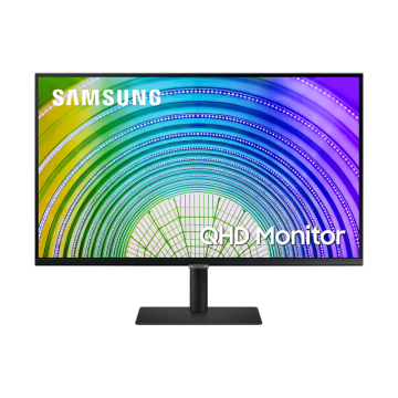 Монитор Samsung 32A600 31.5 inch, VA QHD 2560x1440, 75Hz, 5 ms GTG, HDR 10, FreeSync, USB-C, DisplayPort, HDMI, Черен