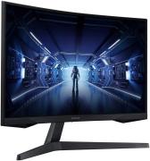 Монитор Samsung Odyssey G5 32 inch, VA 1000R 2560x1440, 144Hz, 1 ms, FreeSync Premium, DisplayPort, HDMI, Черен