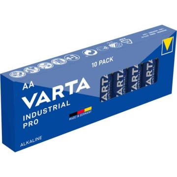 Алкални батерии индустриални LR6 AA 1,5V 10PK INDUSTRIAL PRO4006 VARTA