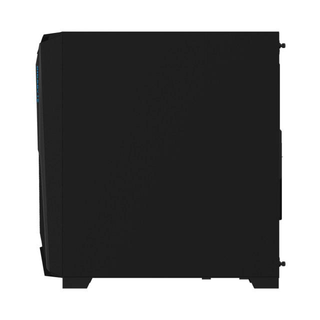 Кутия Gigabyte C301 Black V2, Tempered Glass, Mid-Tower, RGB Fusion 