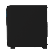 Кутия Gigabyte C301 Black V2, Tempered Glass, Mid-Tower, RGB Fusion 