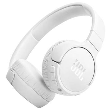 Слушалки on-ear JBL Tune 670NC, Bluetooth 5.3, USB-C, Бели