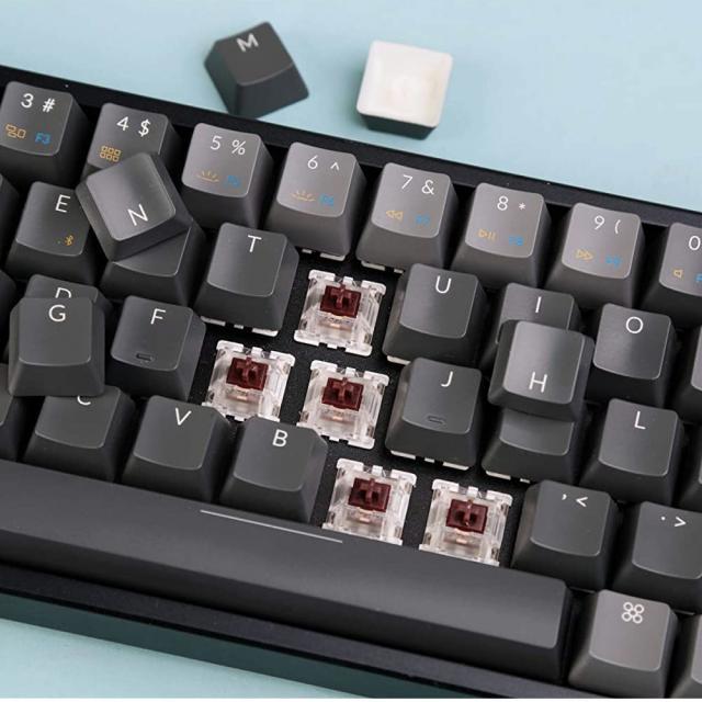 Геймърска Механична клавиатура Keychron K6 Hot-Swappable Aluminum 65% Gateron Red Switch RGB LED Gateron Red Switch ABS
