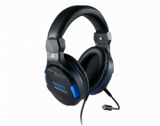 Геймърски слушалки Nacon Bigben PS4 Official Headset V3, Микрофон, Черен/Син