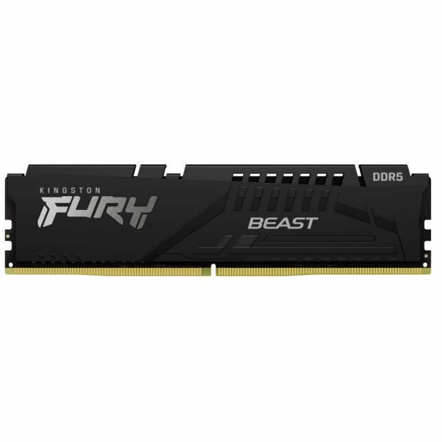 Памет Kingston FURY Beast Black 16GB DDR5 PC5-48000 6000MHz CL40 KF560C40BB-16