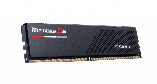 Памет G.SKILL Ripjaws S5 Black 32GB(2x16GB) DDR5 PC5-41600 5200MHz CL36 F5-5200J3636C16GX2-RS5K