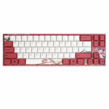 Геймърскa механична клавиатура Ducky x Varmilo Miya Koi 65%, Cherry MX Silent Red