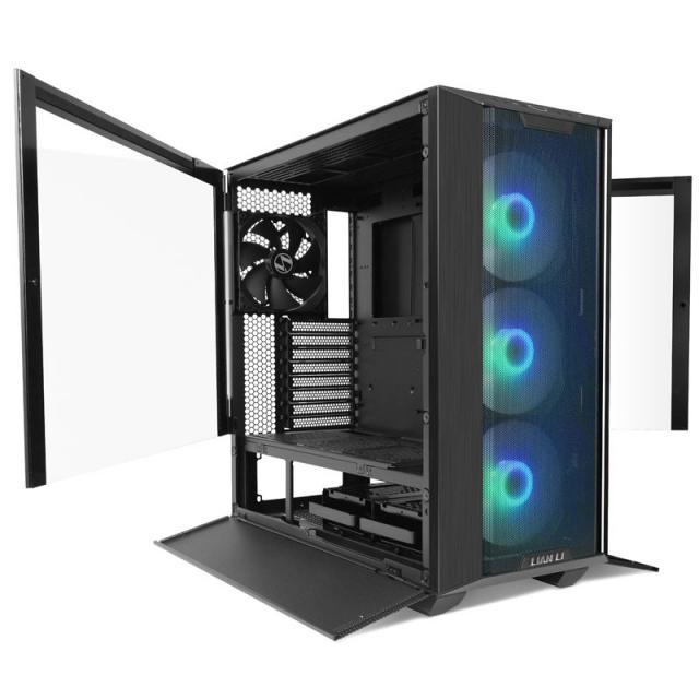 Кутия Lian-Li LANCOOL III RGB Mid-Tower, Tempered Glass, Черна