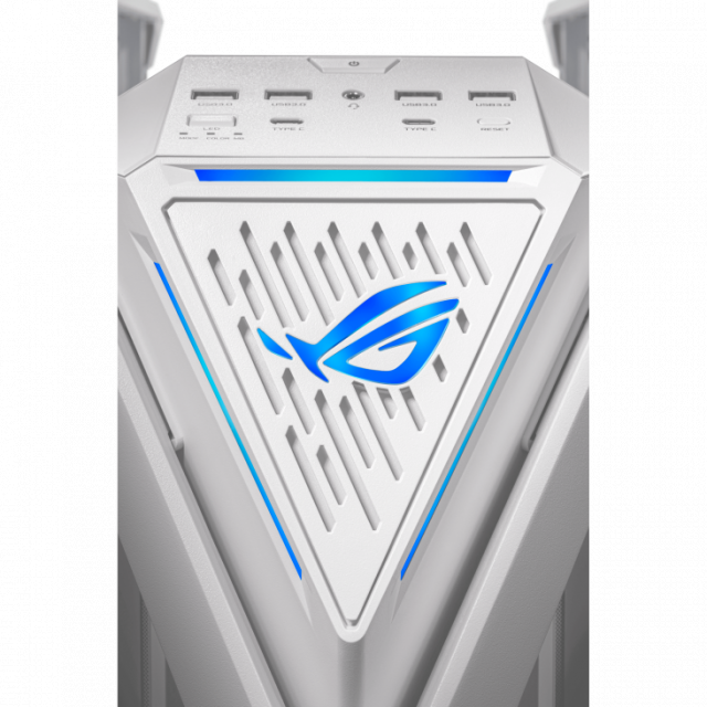 Кутия ASUS ROG HYPERION WHITE, ATX/EATX, Full-Tower, Aura Sync ARGB