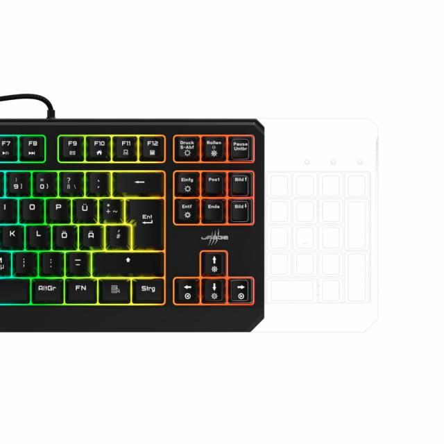 Геймърска клавиатура Hama uRage Exodus 220 TKL RGB