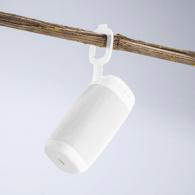 Bluetooth смарт тонколона HAMA Tube 2.0, 3.5mm жак, 3W, Бяла