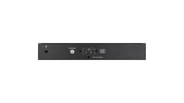 Суич D-Link DGS-1210-16/E, 16-портов 10/100/1000 Gigabit Smart Switch including 4 Combo 1000BaseT/SFP, управляем, за монтаж в шкаф