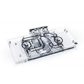 Воден блок за видео карта Alphacool Eisblock Aurora Acryl GPX-A Radeon RX 6700XT Reference with Backplate