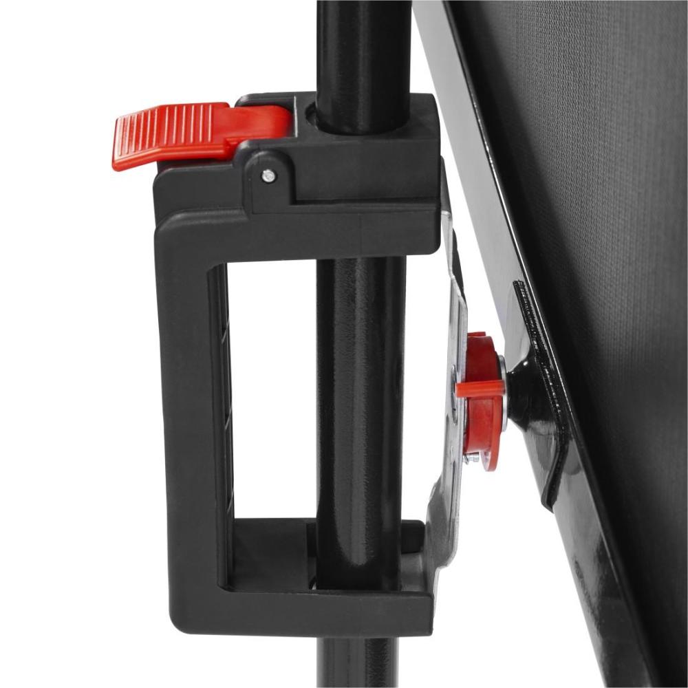 Екран на стойка 180x180 cm, 2 в 1, мобилен комплект, 21573