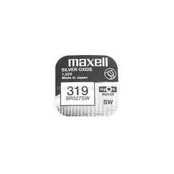 Бутонна батерия сребърна MAXELL SR-527 SW 1.55V /319/  1.55V