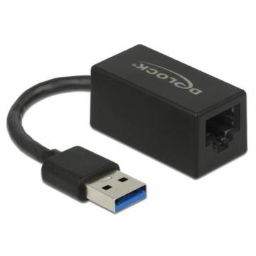 Мрежова карта Delock 66039 USB-A - RJ45, USB 3.2 Gen 1 AX88179A, Gigabit Ethernet