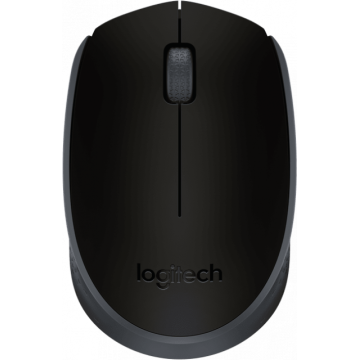 Безжична оптична мишка LOGITECH M171, Черна, USB