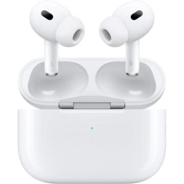 Блутут слушалки Apple AirPods Pro 2nd Gen 2023, USB-C, Бели