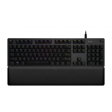 Геймърска механична клавиатура Logitech, G513 Carbon RGB, GX Red Mechanical суичове