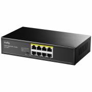 Суич Cudy GS1008PT, 8 портов, 10/100/1000, PoE+ Switch 120W