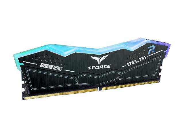 Памет Team Group T-Force Delta RGB, DDR5, 32GB (2x16GB), 6400MHz, CL40-40-40-84, 1.35V