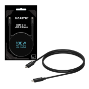 Кабел GIGABYTE USB Type-C мъжко към USB Type-C мъжко  3.2Gen, 1 м 10Gbp/s