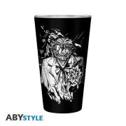 Комплект ABYSTYLE DC COMICS - Pck XXL glass + Pin + Pocket Notebook "Batman", Черен