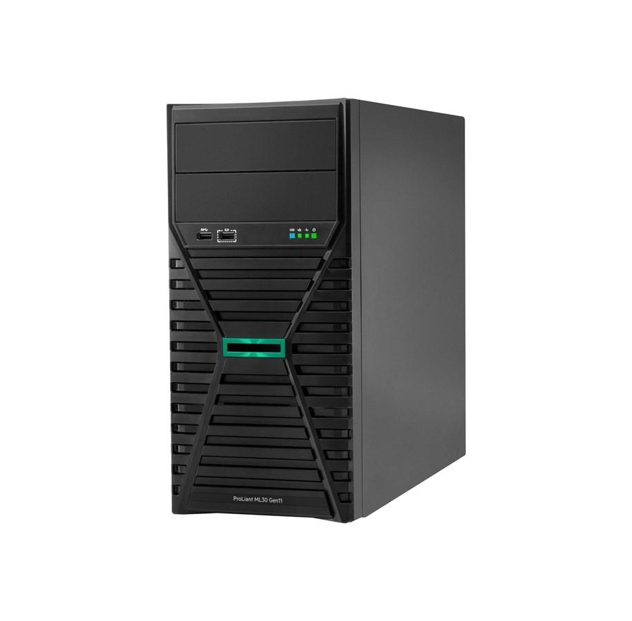HPE ProLiant ML30 Gen11 Intel Xeon E-2434 3.4GHz 4c 1P 32GB-DR 8SFF VROC 2x480GB SATA SSD 800W RPS EU Server