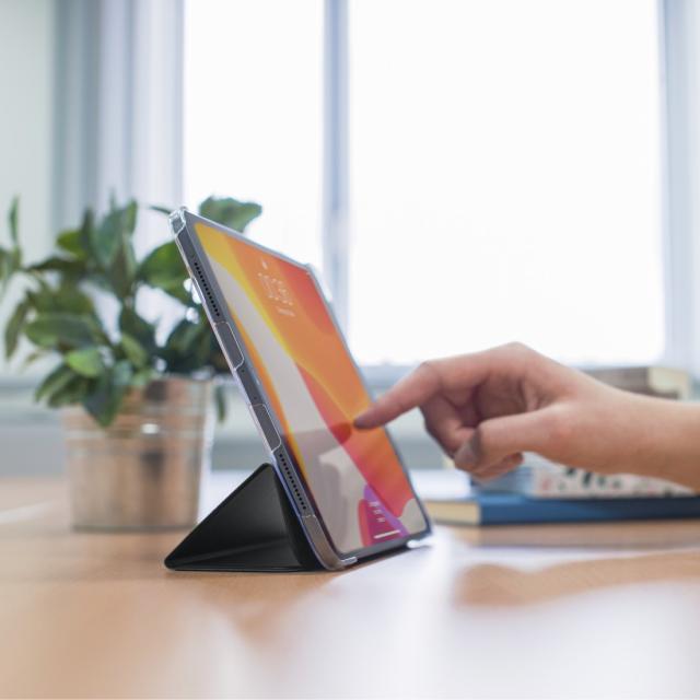 Калъф за таблет HAMA Fold Clear, За Apple iPad Pro 12.9" (2020), Черен