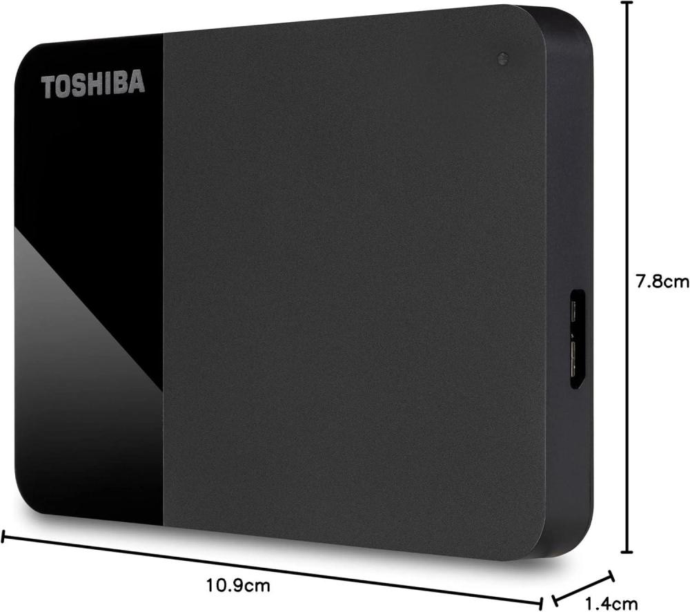 Външен диск Toshiba 2.5" 1TB Canvio Ready 2020 , USB 3.2 Gen 1
