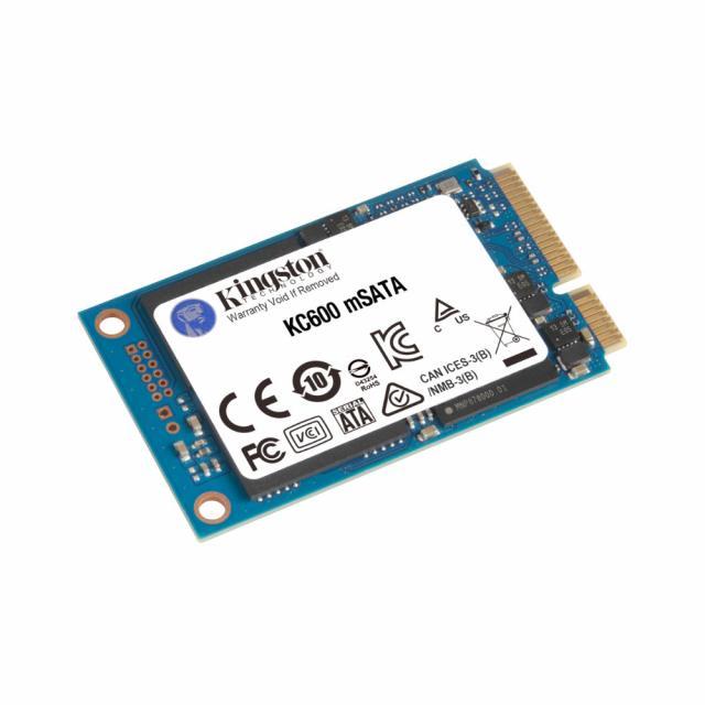 SSD KINGSTON KC600, 256GB, mSATA